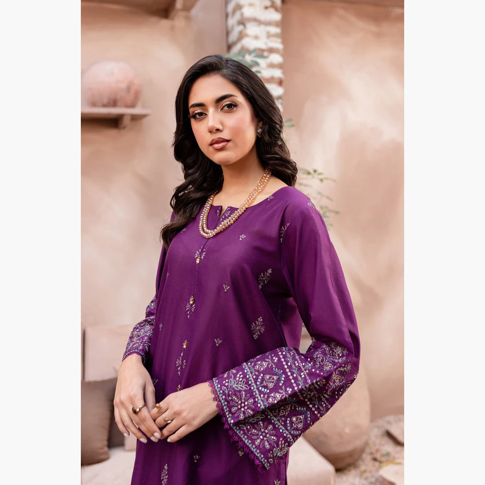 URG - 2PC Dhanak Embroidered Unstitched