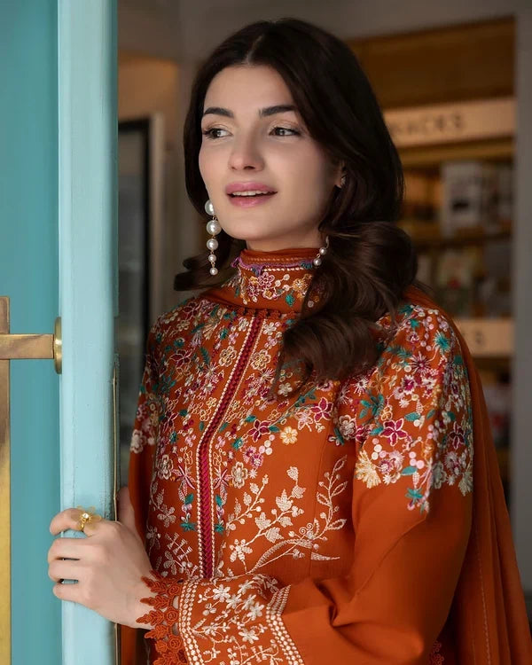 BTK  - 3PC Lawn Embroidered Unstitched