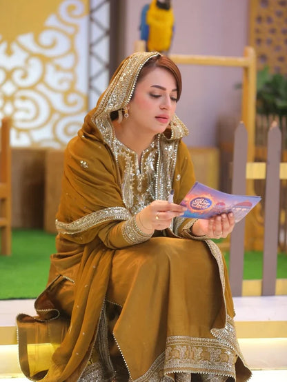 ANL - 3PC Lawn Embroidered Unstitched