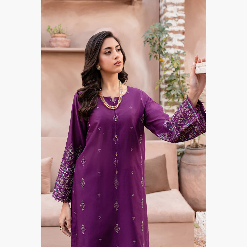 URG - 2PC Dhanak Embroidered Unstitched